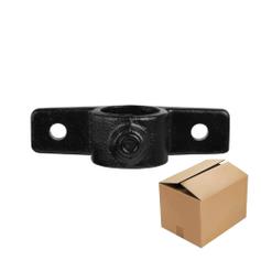 Doos Oogdeel dubbele lip - zwart-D / 42,4 mm (40 stuks)